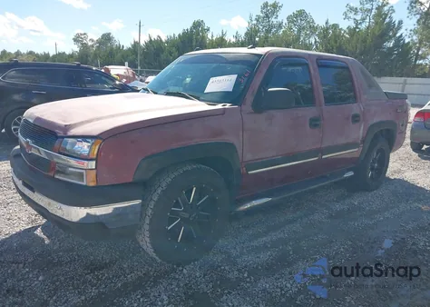 2004 Chevrolet Avalanche 1500 from USA, damaged, VIN 3GNEC12T14G232402